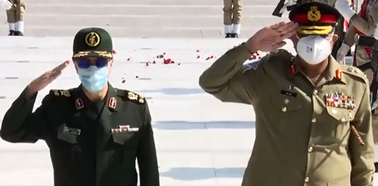 Pakistan iran cooperation regional peace COAS Bajwa