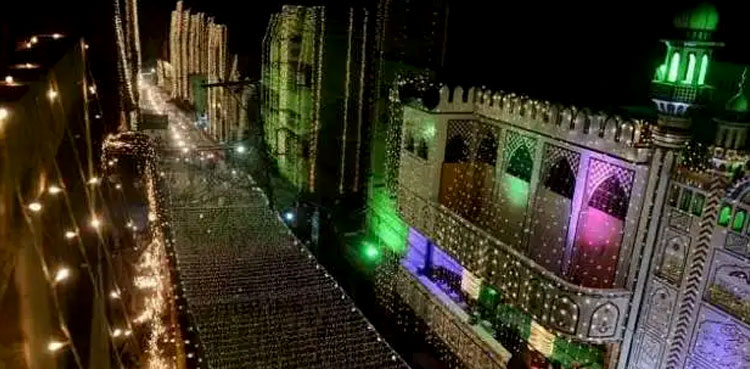 Preparations Eid Milad un Nabi full swing
