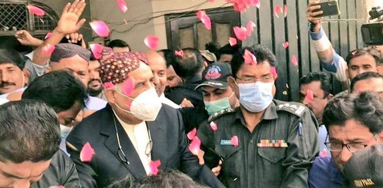 Khursheed Shah released jail two years