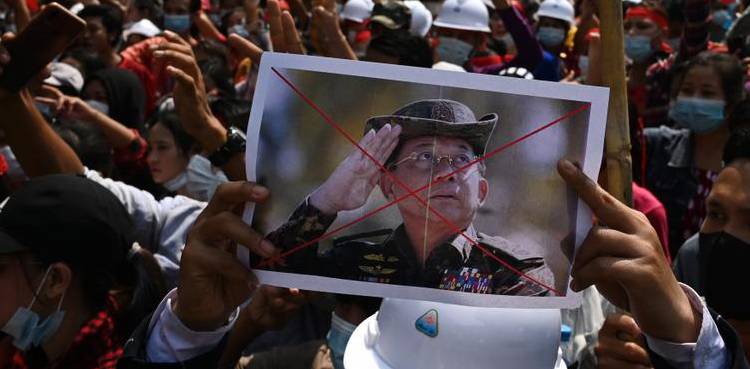 Myanmar death sentences. democracy activists