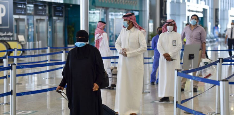 Saudi Arabia mask, social distancing