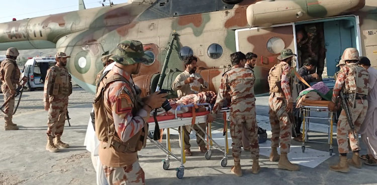 ISPR, Balochistan earthquake, Pakistan Army,