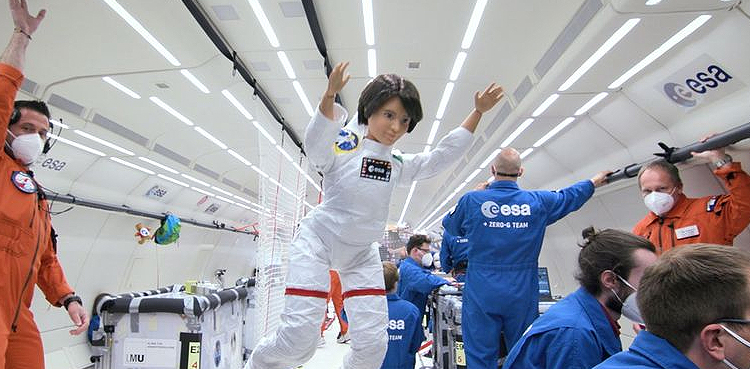Barbie astronaut Samantha Cristoforetti