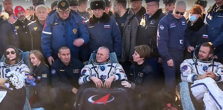 Russia Earth first movie space