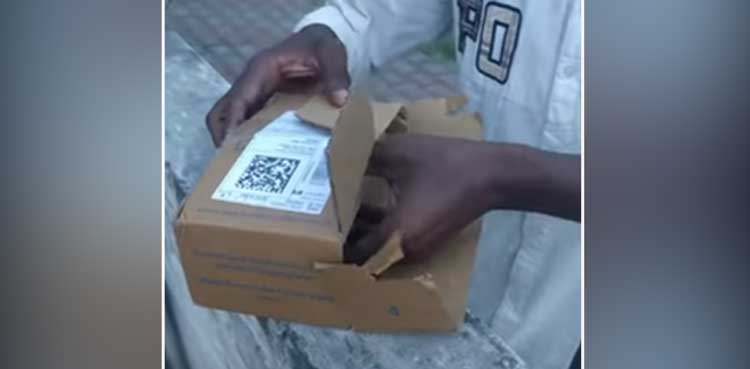 iphone 12 purchased online, soap,