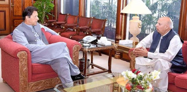 imran khan chaudhry sarwar lahore visit