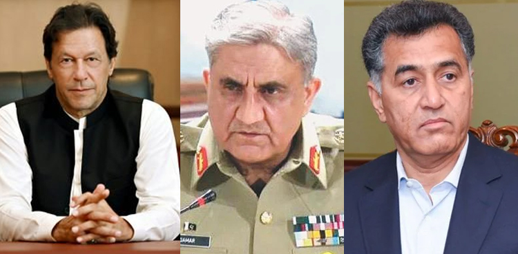coas bajwa dg-isi imran khan bani gala