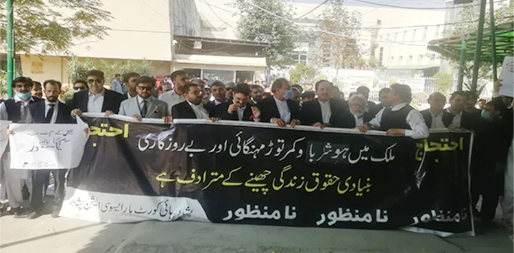 lawyers protest movement inflation phcba