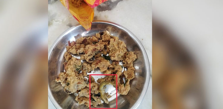 Dead Lizard Pakora packet