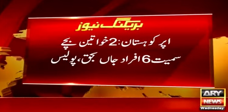 six dead car plunges ravine