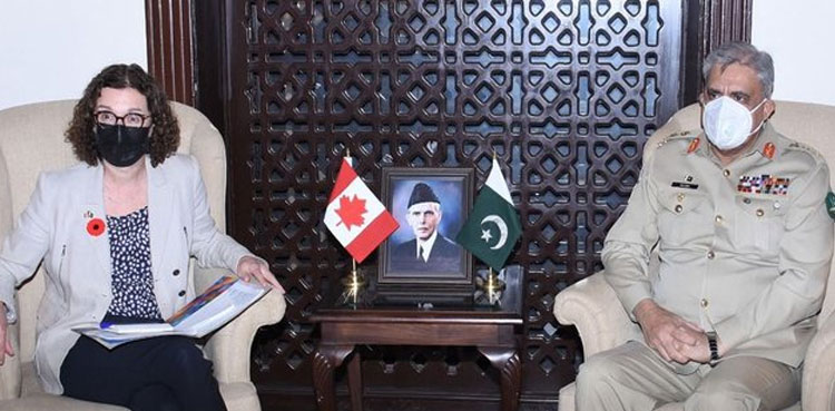 coas, qamar javed bajwa, pakistan, canada