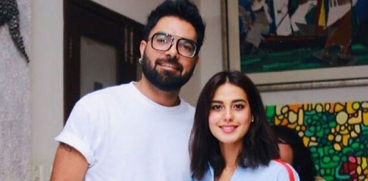 iqra aziz, yasir hussain, birthday, pictures