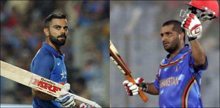 Mohammad Shahzad, India, Afghanistan, Virat Kohli