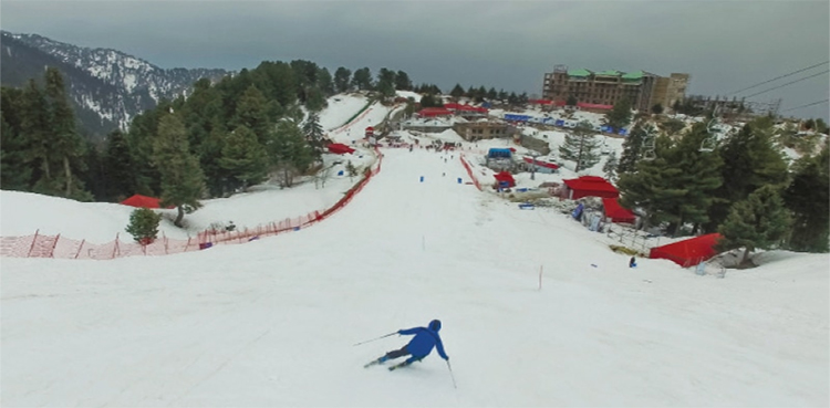 ski resort, malam jabba, swat