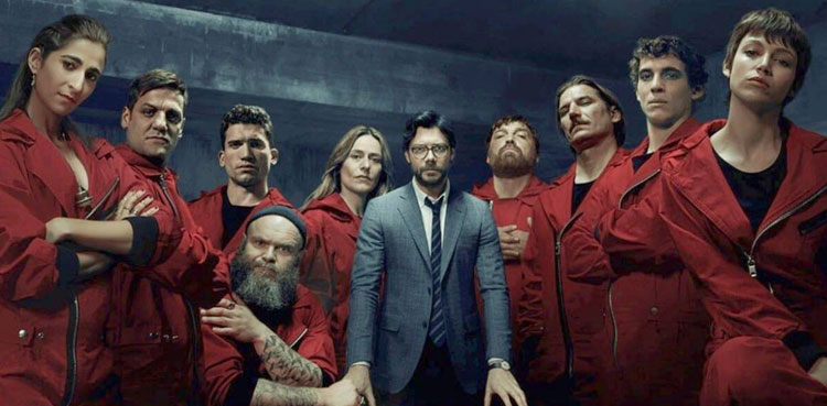 money heist part 5, bts,