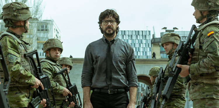 netflix, money heist part 5, alvaro morte, professor