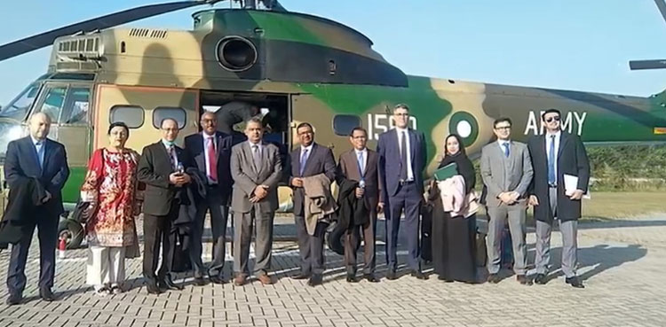 OIC delegation visits LoC