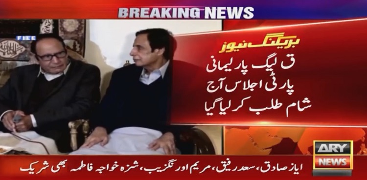 PML-Q, parliamentary party session, ties with government