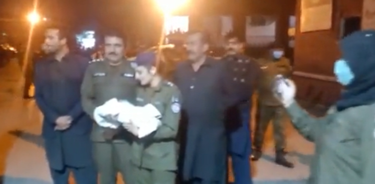 rawalpindi police abducted child newborn holy family hospital