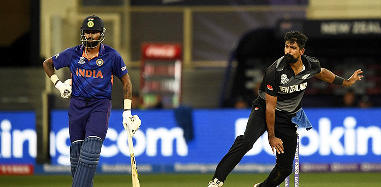 Ish Sodhi India New Zealand