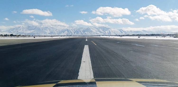 pcaa suspension of flights quetta airport runway