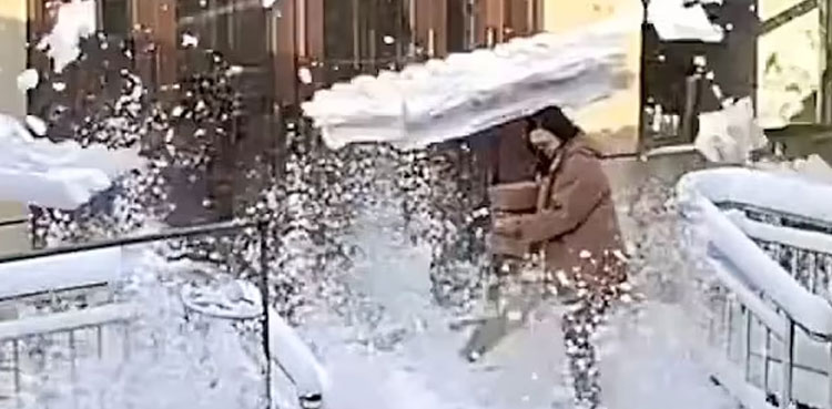 avalanche, snow, viral video,