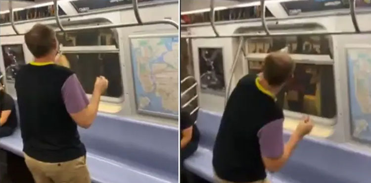 flying cockroach train viral video