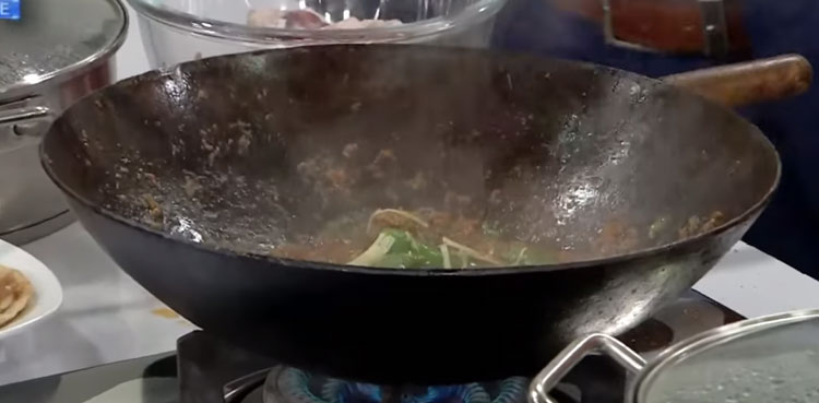 dumba karahi, lamb meat, recipe, cooking,