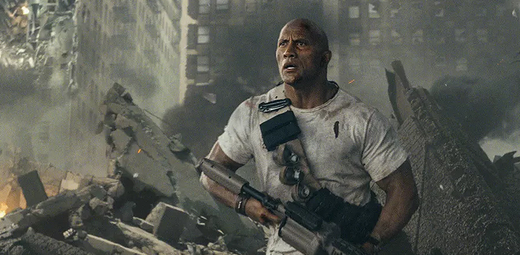 Dwayne Johnson guns