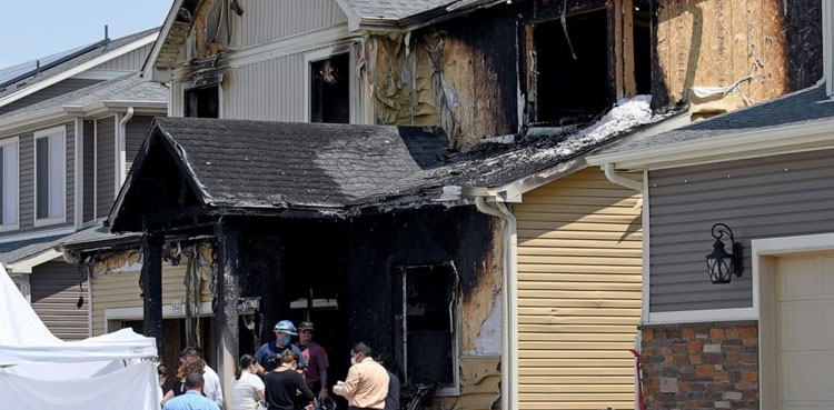 Senegalese immigrants house fire