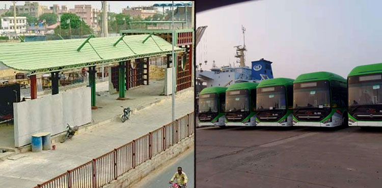 asad umar imran khan green line bus project
