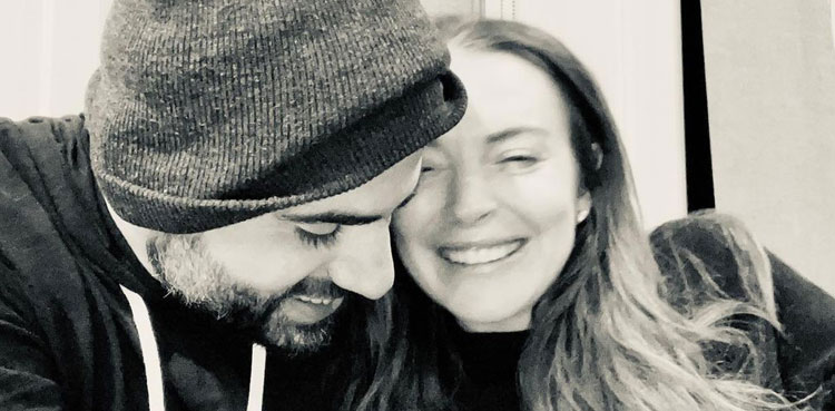 lindsay lohan, bader shammas, engagement