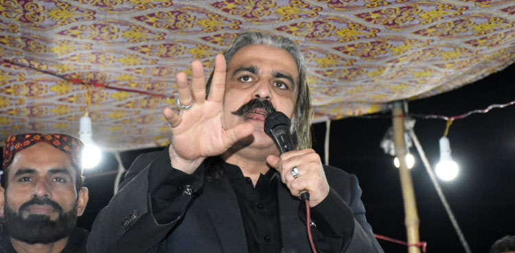 Ali Amin Gandapur revolution announce
