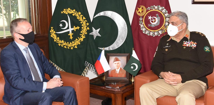 czech ambassador tomas smetanka coas bajwa