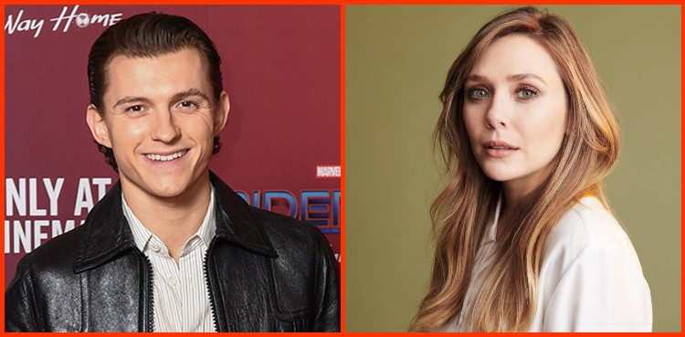 Tom Holland, Elizabeth Olsen, Hollywood actor, Spider Man