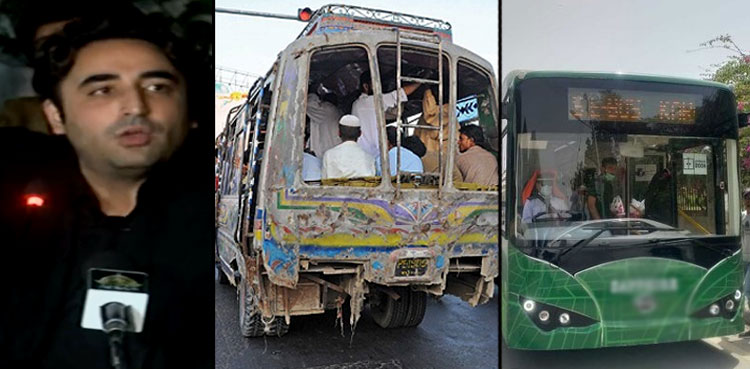 bilalwal bhutto, PPP, Sindh government, bus service,