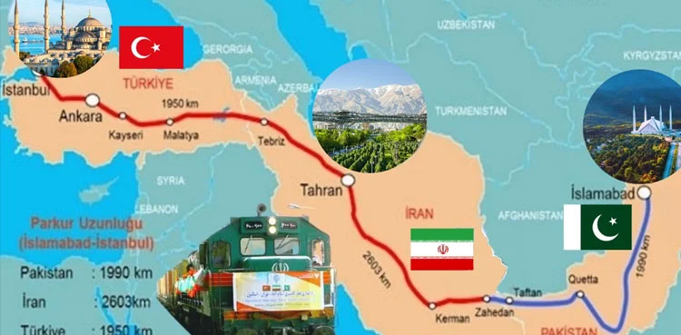 Pakistan-Iran-Turkey freight train service