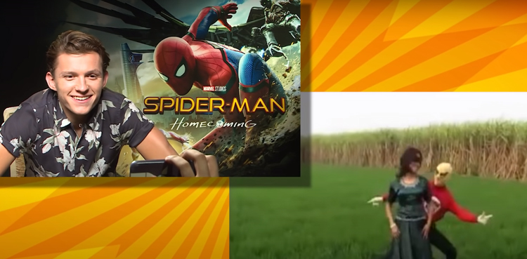 Tom Holland, Spider Man, Hollywood actor, Song