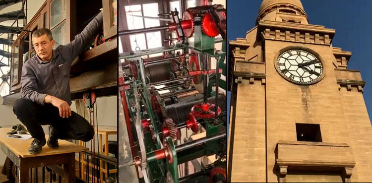clock tower, KMC's, German consulate, historical clock tower