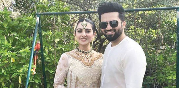 sarah khan, falak shabir, viral video