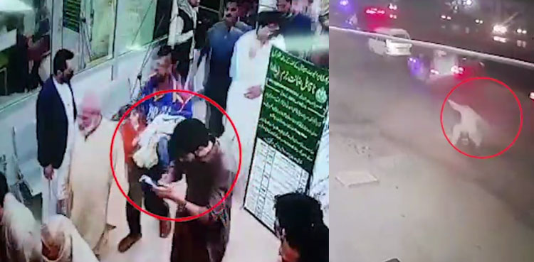 harmain cctv footage shootout karachi girl robbers