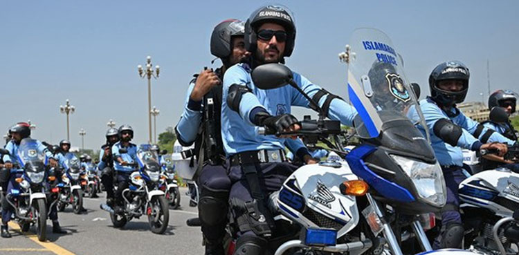 Eagle Squad, assailants open fire, Islamabad, Cops