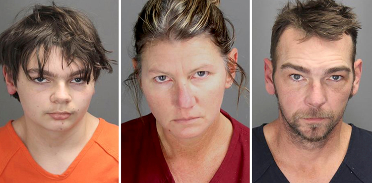 Parents of suspected Michigan school shooter, themselves wanted, taken into custody