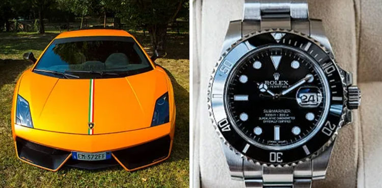 Lamborghini, Rolex Covid relief loan