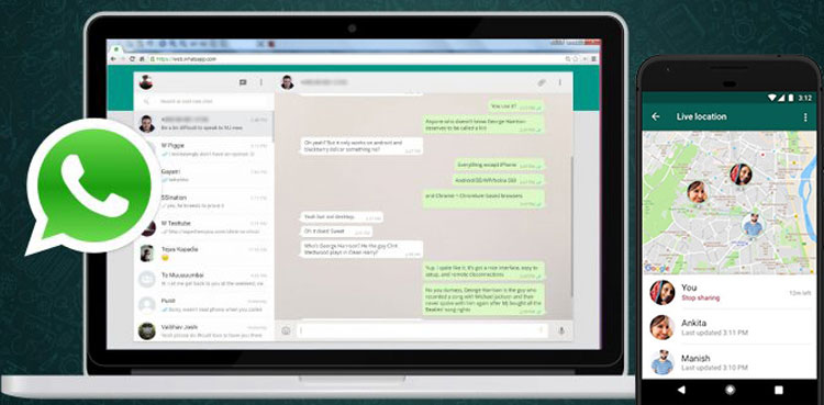 WhatsApp web smartphone video