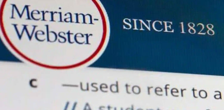 Merriam-Webster word of the year