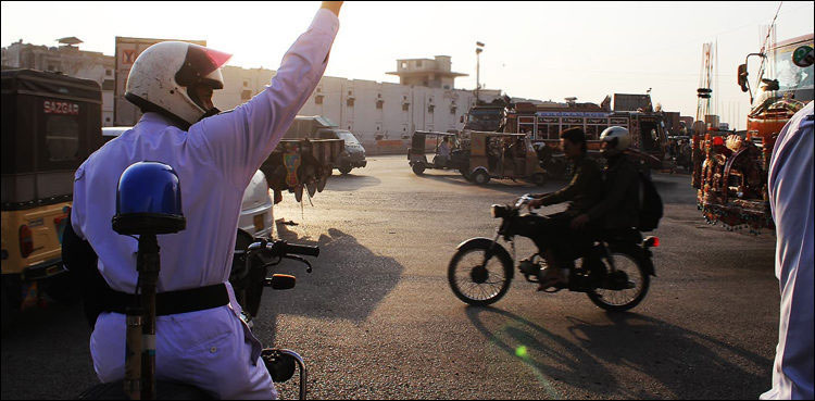 PTI lawmaker fined traffic violation Karachi