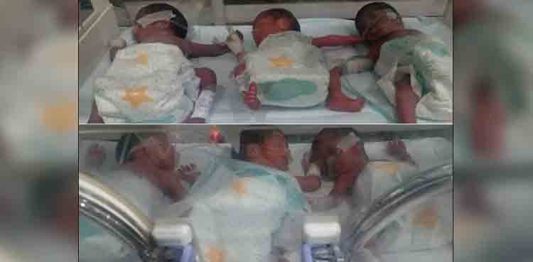 Woman gives birth six babies Peshawar
