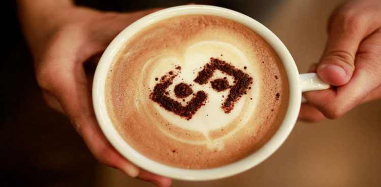 Crypto currency bitcoin cafe