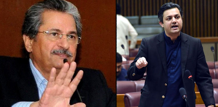 Shafqat Mehmood, Hammad Azhar, ECP, Suspend